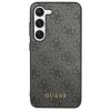 Guess GUHCS23SG4GFGR S23 S911 szary/grey hardcase 4G Metal Gold Logo